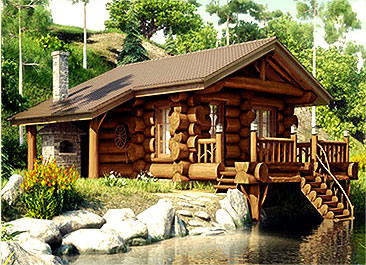 Дома из дикого сруба Дома из дикого сруба